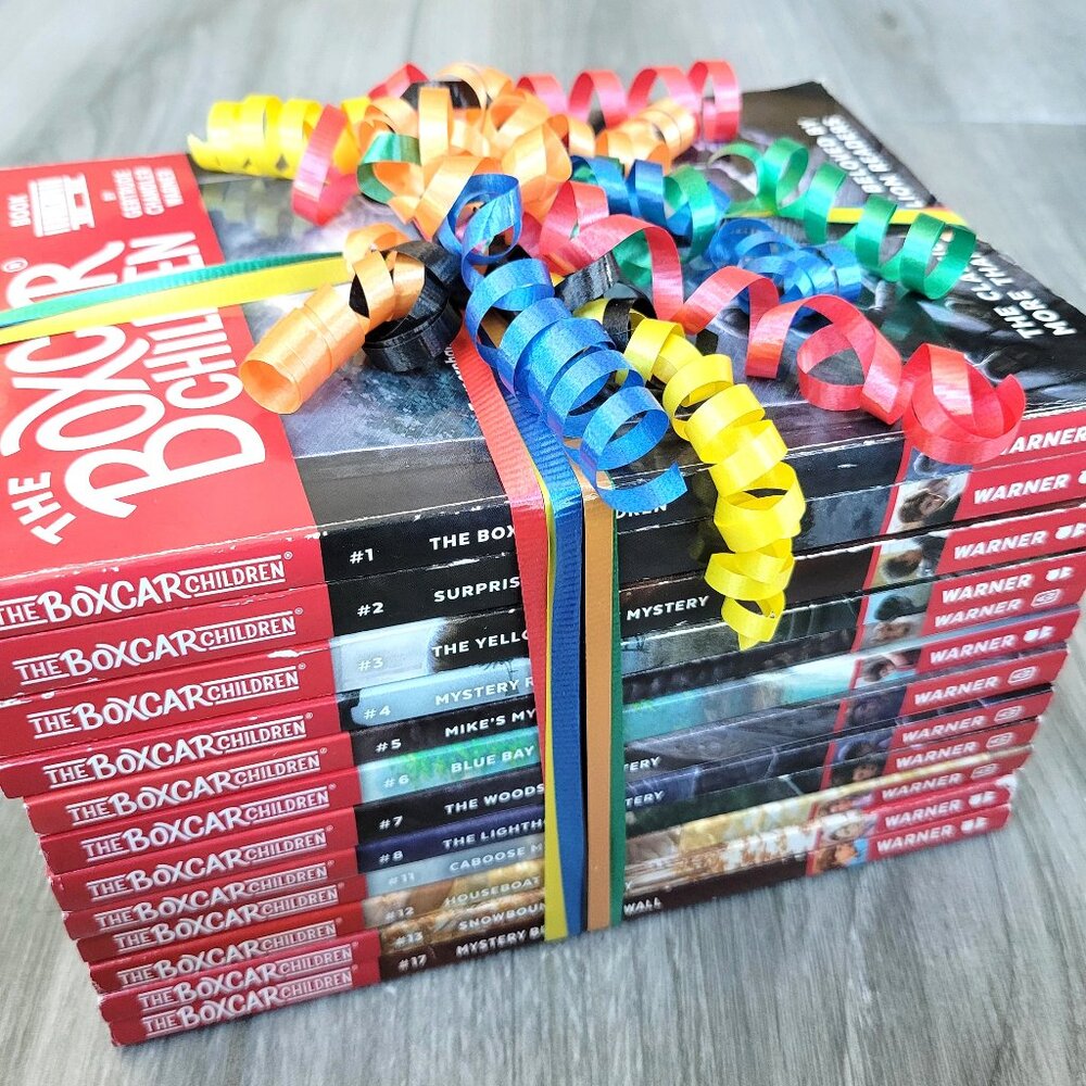 THE BOXCAR CHILDREN SET LOT OF BOOKS MYSTERY SERIES FOR BOYS AND GIRLS # 1 - 17